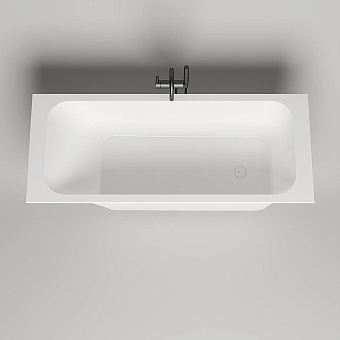 Ванна каменная SALINI ORLANDO 102021M S-Stone матовая 170х70см встраиваемая