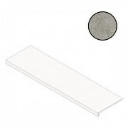 Плитка для ступеней Atlas Concord Италия Boost Stone A7OW Grey Scalino 33х120см 0,396кв.м. матовая