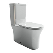 Унитаз напольный Ceramica Nova STAR CN1904 безободковый с микролифтом