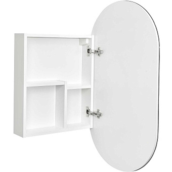 Шкаф зеркальный Акватон Оливия 1A254502OL010 13х50х90см без подсветки