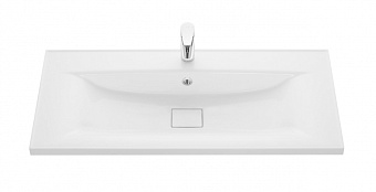 Раковина встраиваемая сверху Акватон Айрис 1A73273KAG010 100,2х45,2см