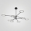 Люстра ImperiumLOFT Ringlets 101978-26 64Вт 6 лампочек LED