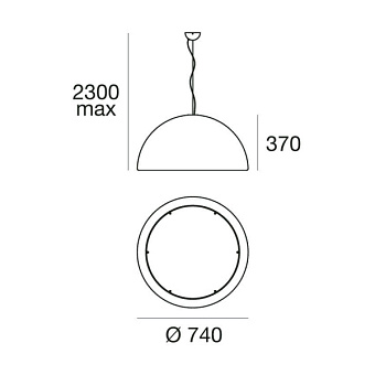 Светильник подвесной LINEA LIGHT Entourage 7696 28Вт LED
