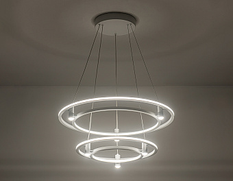 Люстра подвесная Ambrella COMFORT LineTech FL5542 90Вт 10 лампочек LED