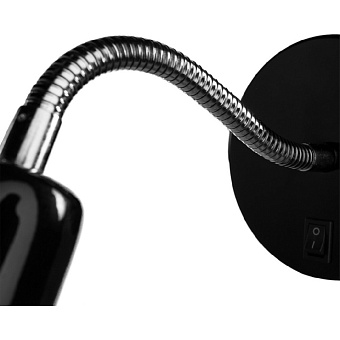 Светильник настенный Arte Lamp DORM A1408AP-1BK 40Вт E14