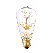 Ретро лампа Loft It ST64-47LED E27 3Вт 2500К
