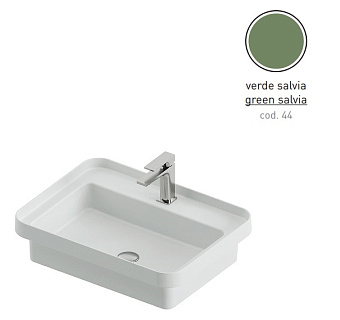 Раковина встраиваемая сверху ArtCeram Fuori Scala TFL034 44 00 60,5х45,5см