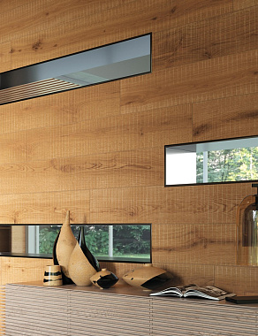 Неполированный керамогранит Atlas Concord Италия Exence AOUM Amber Saw Cut 150х18,5см 1,11кв.м.