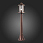 Светильник ландшафтный ST Luce LASTERO SL080.415.01 60Вт IP54 E27 тёмный кофе