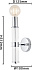 Бра Favourite Cedit 4005-1W 60Вт E27