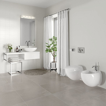 Унитаз подвесной SANITA LUXE RINGO RNGSLWH0104 безободковый с микролифтом