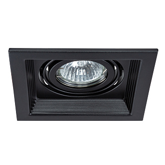 Светильник точечный встраиваемый Arte Lamp CANIS A6661PL-1BK 50Вт GU10
