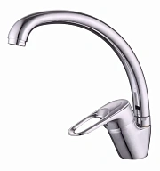 Смеситель для кухни Maxonor MN4104 поворотный излив хром