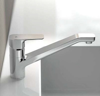 Смеситель для кухни IDEAL STANDARD CERAPLAN III B0722AA поворотный излив хром