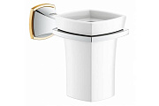 Стакан в ванную GROHE GRANDERA 40626IGO золото/хром