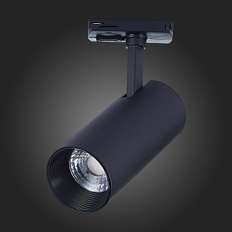 Трековый светильник ST Luce MONO ST350.446.15.36 15Вт LED матовый чёрный для однофазного трека