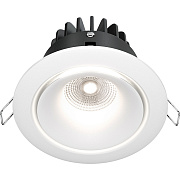Светильник точечный встраиваемый Maytoni Yin DL031-L12W3K-D-W 12Вт LED