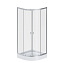 Угловое ограждение AM-PM X-Joy W88E-205-080MT 195х80см стекло серый