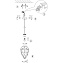 Светильник подвесной Maytoni Globo P052PL-01BL 40Вт E27