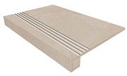 Плитка для ступеней ESTIMA Terra Set/Steptrade/TE01_NS/33x120/S1/Riser/TE01_NS/14,5 Beige 120х33смкв.м. неполированная