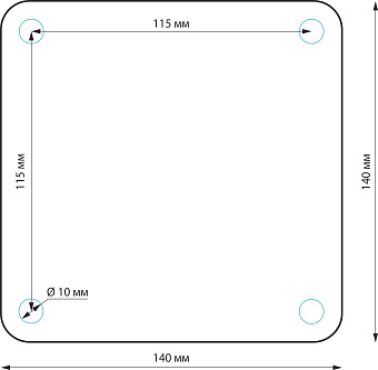 Светильник ландшафтный Elektrostandard Ignis a035095 1550 20Вт IP54 E27 чёрный