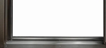 Входная дверь АНТАРЕС Виктория Z0000010955 870х2050мм Муар с разноцветными блестками темно-коричневый\Кремово-белый левая