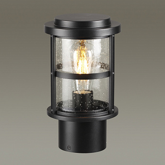 Светильник ландшафтный Odeon NATURE 4964/1A 60Вт IP44 E27 чёрный