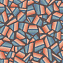 Матовый керамогранит ABK Wide and Style PF60006105 Fl Shard Coral 120х120см 1,44кв.м.