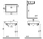 Раковина на столешницу VITRA ArchiPlan 7404B003-0012 60х12см