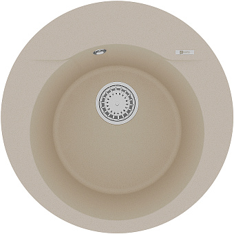 Мойка кухонная LEMARK SULA 500 9910002 50х50см бежевый