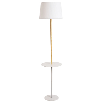Торшер Arte Lamp CONNOR A2102PN-1WH 60Вт E27