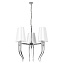 Светильник подвесной Loft It Brunilde 10207/6 Chrome 240Вт E14