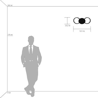 Бра Lightstar Breve 749624 16Вт LED