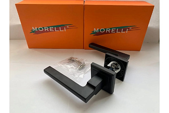 Дверная ручка нажимная MORELLI PANTS MH-35 BL-S чёрный