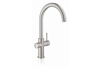 Смеситель для кухни GROHE Red II Duo 30083DC1 высокий излив нержавеющая сталь