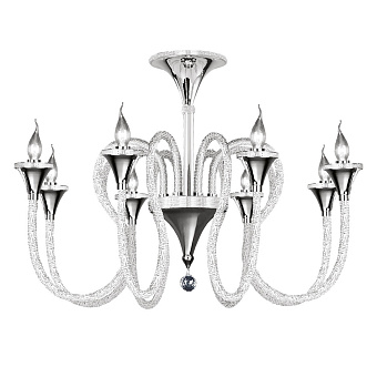 Люстра подвесная Lightstar Serpente 703084 60Вт 8 лампочек E14