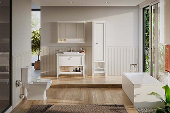 Унитаз напольный VITRA Serenada 9722B003-7205 ободковый с микролифтом