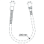 Душевой шланг IDEAL STANDARD BF200AA 200см chrome