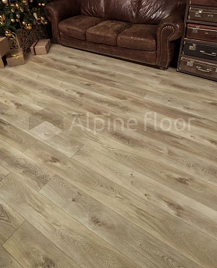 Виниловый ламинат Alpine Floor Дуб Песчаный ЕСО 7-10 1524х180х8мм 43 класс 2,2кв.м
