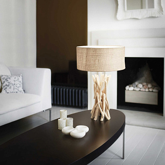 Настольная лампа IDEAL LUX DRIFTWOOD 129570 60Вт E27