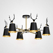 Люстра потолочная ImperiumLOFT Deer 189779-26 360Вт 6 лампочек E27