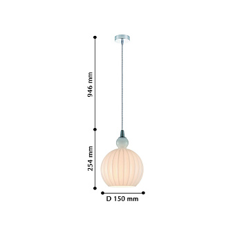 Светильник подвесной Favourite Chimera 2329-1P 40Вт G9