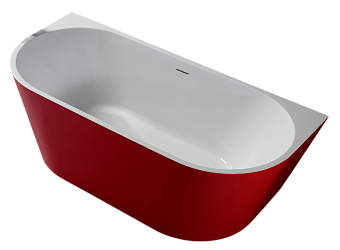 Ванна акриловая Abber AB9216-1.7R 170х80см пристенная