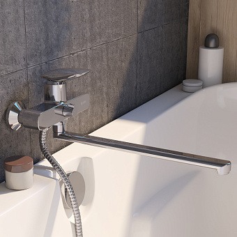 Смеситель для ванны IDDIS Stone STOSB00i10WA хром