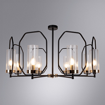 Люстра потолочная Arte Lamp CELAENO A7004PL-8BK 60Вт 8 лампочек E14