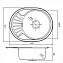 Мойка кухонная IDDIS Suno SUN60SDi77 60х47см сатин