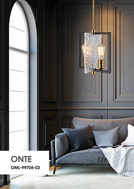 Светильник подвесной Omnilux Onte OML-99706-02 80Вт E27