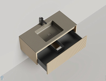 Тумба под раковину подвесная SALINI DOMINO 27D110F 100х50х40см