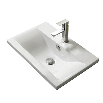 Раковина столешница MELANA 9393 (S90)-805 91х40см