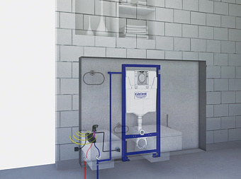 Крепёж для инсталляции GROHE 3855800M